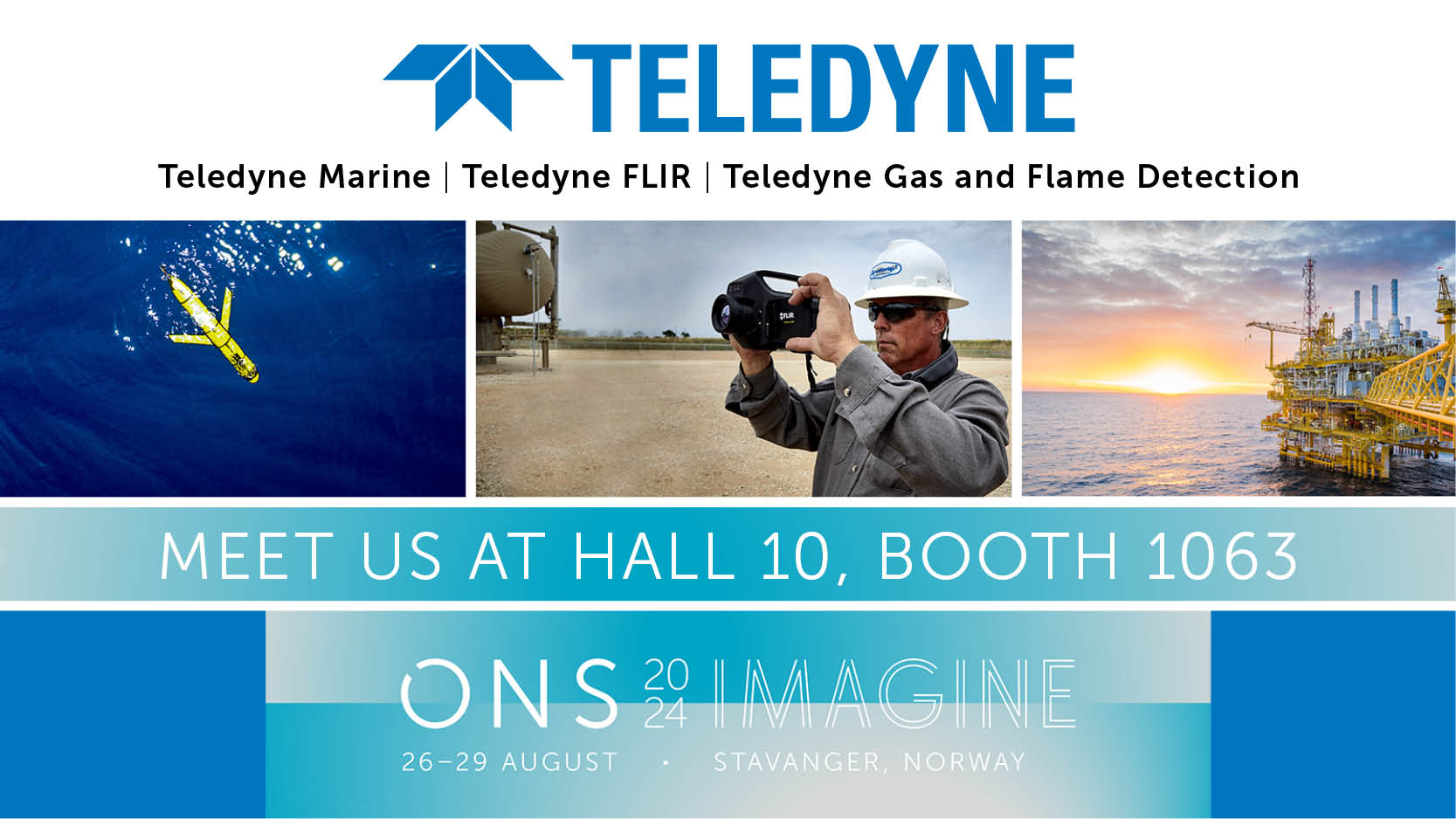 Teledyne exhibits at ONS 